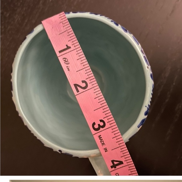 Set of 2 Anthropologie Habari Mugs Colorful Geometric Mugs - Picture 6 of 7